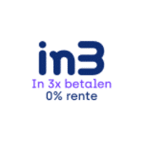 Betaal in 3x binnen 60 dagen, tegen 0% rente